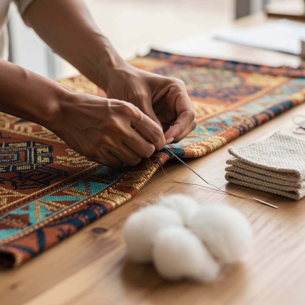 leticia lovera's fashion line South American textile patterns and cultural design elements